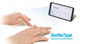 SelfieType سامسونگ روشی جدید برای تایپ