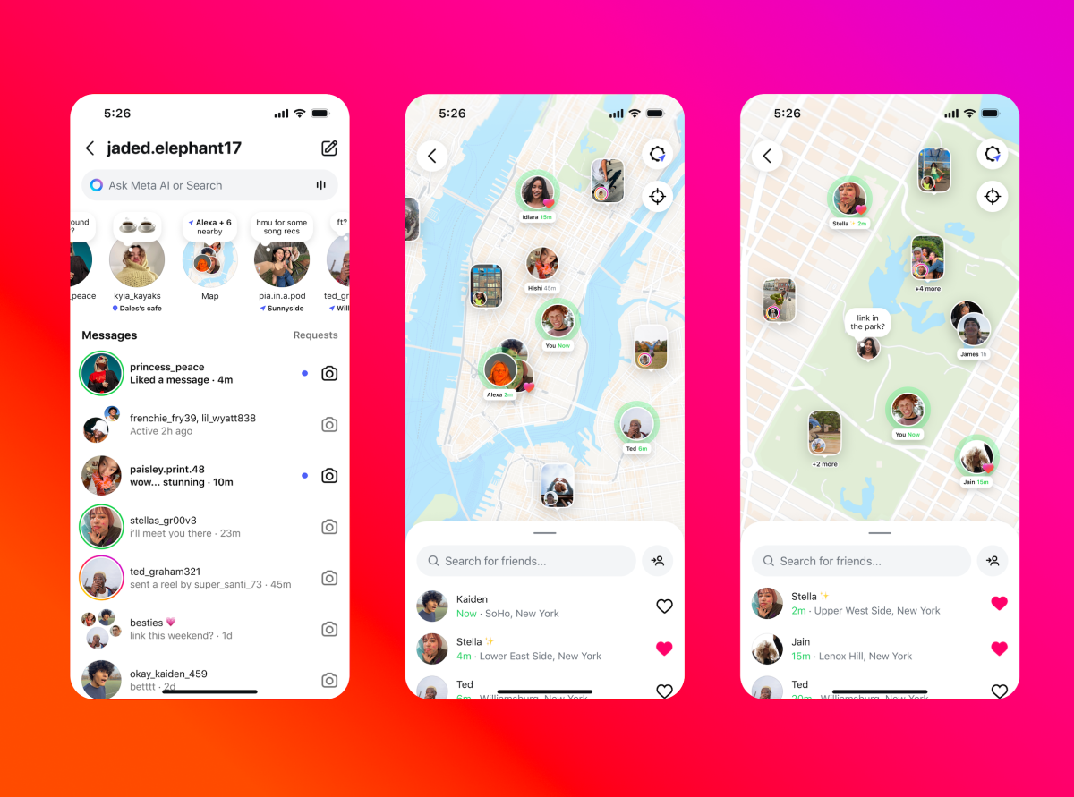 instagram map