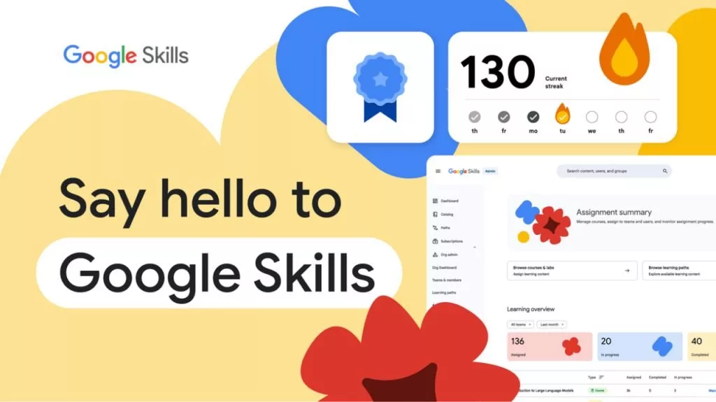گوگل با پلتفرم آموزشی Google Skills، مسیر یادگیری هوش مصنوعی را هموار میکند