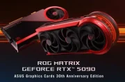 ایسوس با ROG Matrix RTX 5090 دوباره در مرکز توجه گیمرها