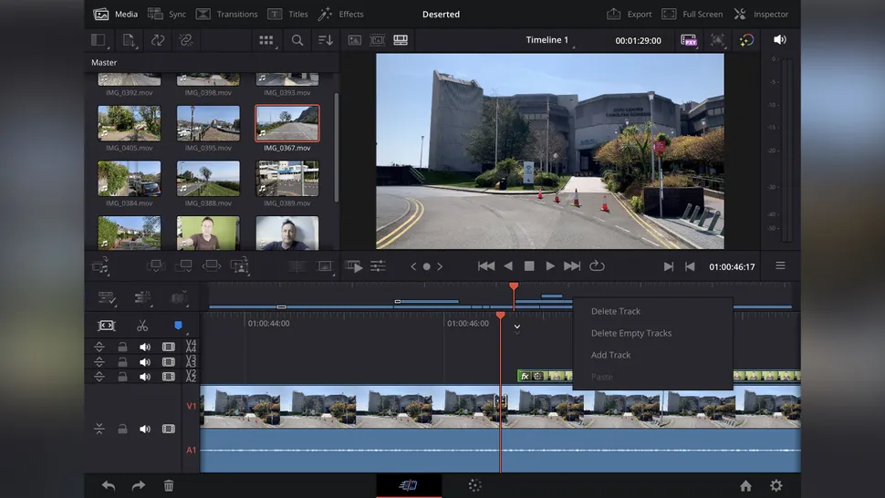 5. DaVinci Resolve for iPad